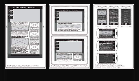 wireframe designs